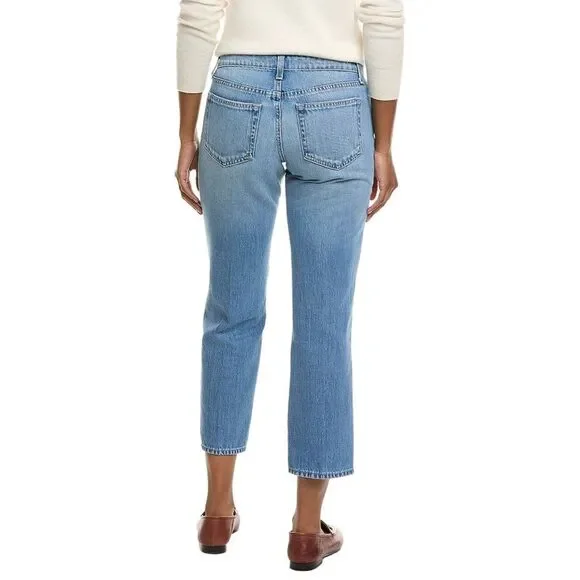 L’Agence WomensBlaine Low-Rise Crop Stovepipe Jean